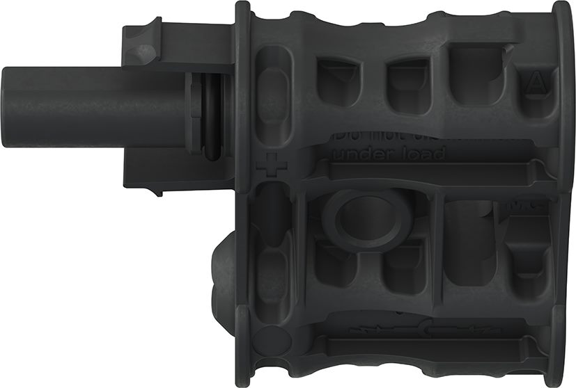 Stäubli Y branch connector for parallel connection of PV strings
