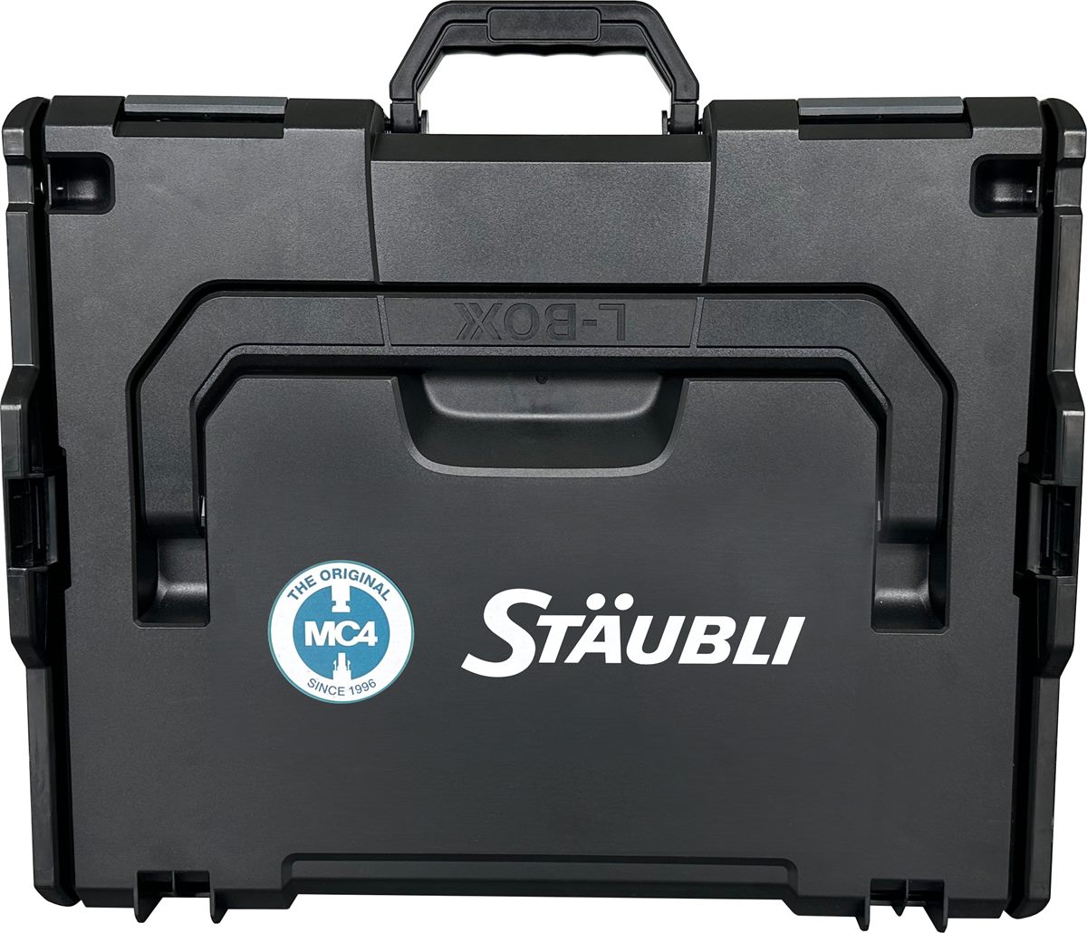 Complete Stäubli tool case for MC4 and MC4-EVO 2
