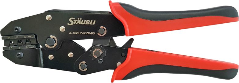Stäubli PV-CZM-BS basic crimping plier for MC4 connectors