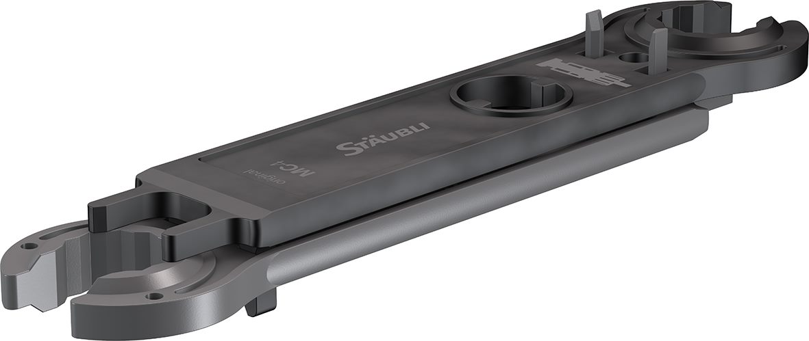 Stäubli PV-MS-PLS spanners with Positive Locking System