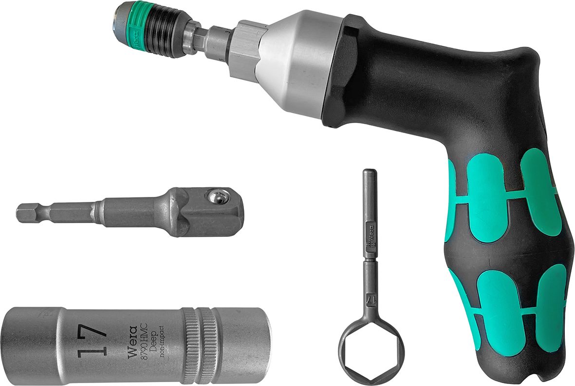 Stäubli PV-WZ-TORQUE-SET torque tool set with pistol grip
